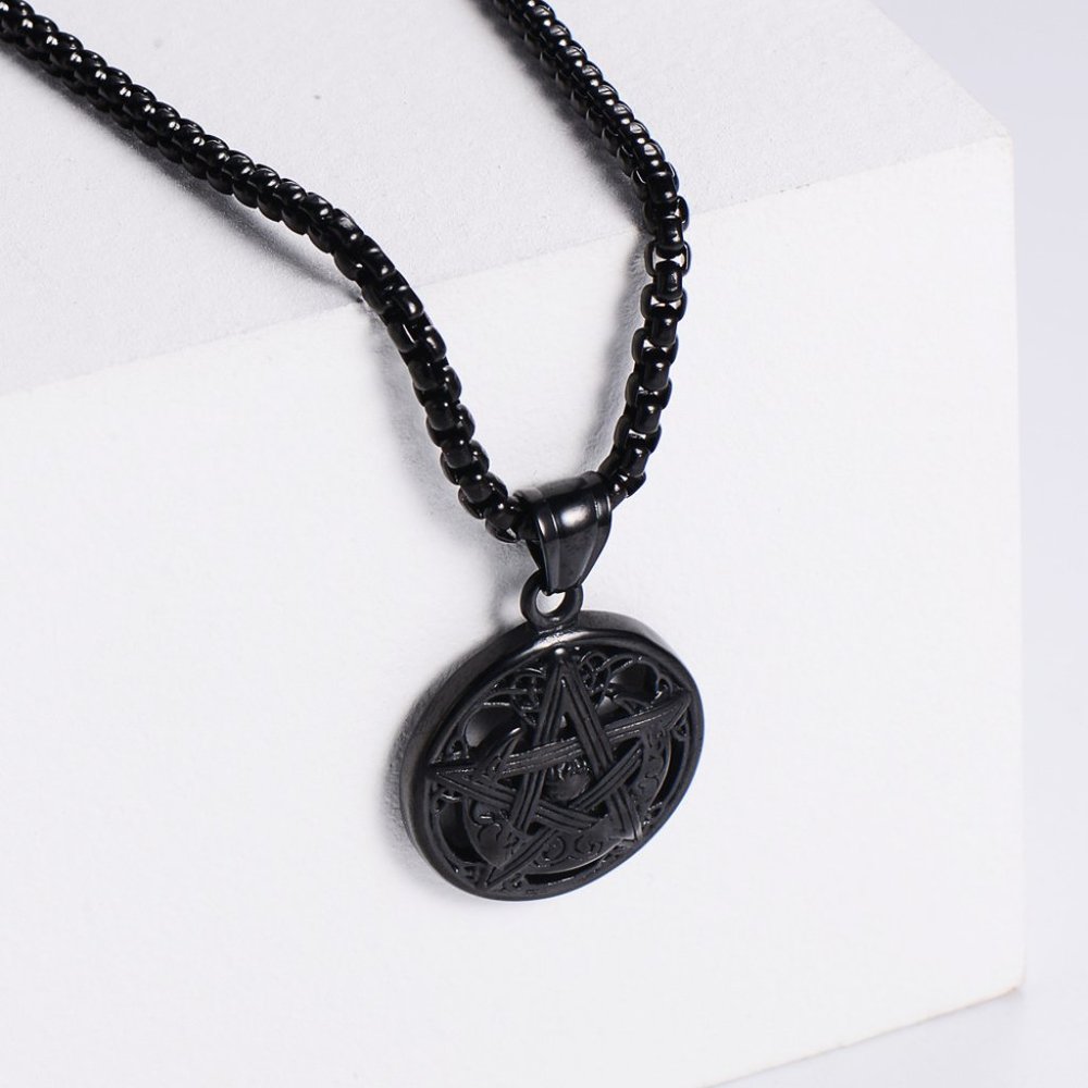 3/$35 💗Stainless Steel Star & Moon Sun & Moon Necklace & Pendant